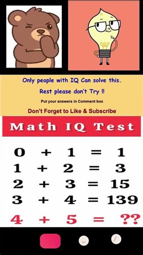 Only 1% Can Pass | Brain Gym | IQ Challenge |