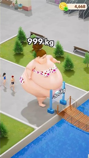 Carnival Tycoon: She is too Big #viralshort #carnivaltycoon