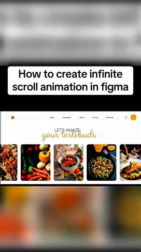 Rs Design on Instagram: "🔥 Infinite scroll animation in figma 👍🏼 #uxdesign #uxdesignbeginners #uiux #designer #animation foryou appdesign figmatutorial uiux"