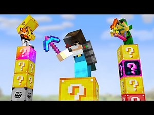 I Survived Extreme Lucky Block Pillars