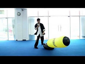 PVC Children Inflatable Boxing Column Fitness Toy Thickening Strike Sandbags