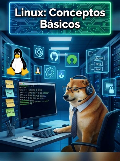 ¿Quieres empezar en Linux y no sabes por dónde? 🐧💻 En este video te explico los conceptos básicos de Linux que todo principiante en tecnología debe conocer. 🚀 Si estás entrando al mundo IT, este video es para ti. Dale ❤️ y sígueme para aprender Linux y tecnología explicados fácil. 👇 ¿Quieres una serie completa de Linux desde cero? #linux #linuxbasico #tecnologia #aprendeenti #elsysadmin