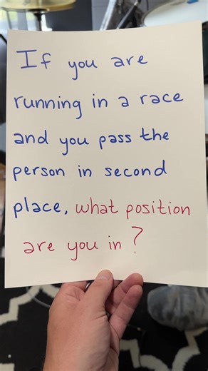 Life’s a Race #riddles #riddle #riddlemethis #riddlesdaily #brainteaser #reelsfacebook | Reel Serious