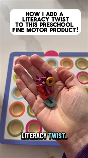When Alphabet and Fine Motor Meet!