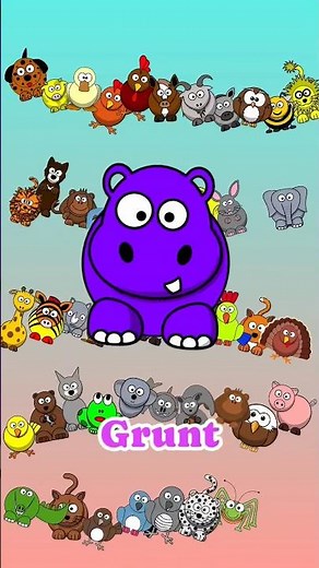Animal Sounds Song #nurseryrhymes #funlearning
