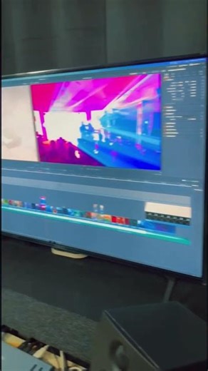 Editing and color grading studio setup