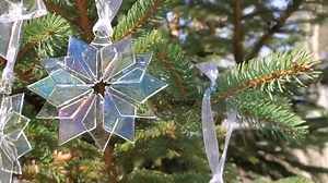 Snowflake Ornament, Fused Glass,handmade, Unique, Handcrafted, Glass, Sun Catcher - Etsy