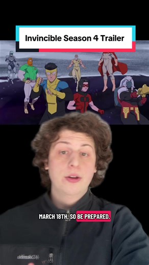 Who's exited for invincible season 4. #invincible #invincibleseason4 #invincibletrailer #amazonprimevideo #amazon