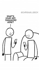 113K views · 2.2K reactions | Passwords. #funny #comics #animation | Chris Hallbeck | Facebook