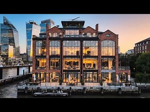 Inside a £205M Industrial Loft Mansion in Canary Wharf – Docklands Modern | Warehouse Tour 4K