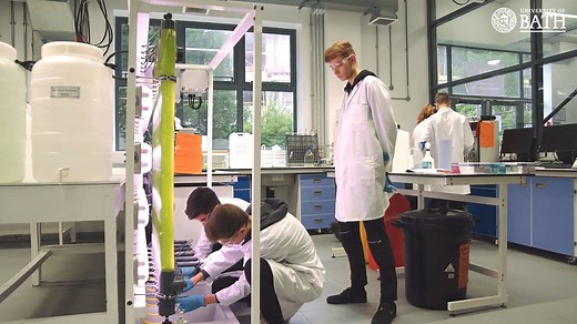 Go behind the scenes at Chemical Engineering at Bath and discover the state-of-the-art equipment our students use as part of their degree. | University of Bath