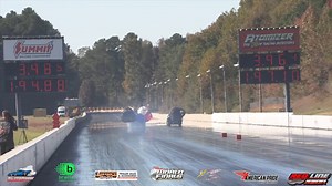 PDRA World Finals Semifinals Round of Pro Street Scott Kincaid vs Brian Weddle Richard Regan vs Nick Schroeder Thank you to our coverage sponsors Lawrence Motorsports Auto & Trailer Sales NC ProModer American Pride Golf Cart Services Braille Drag Racing Xpert Racing Electronics | Red Line Motorsports Media