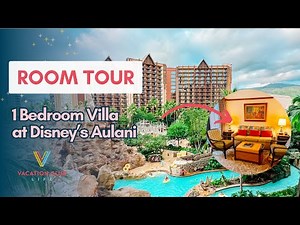 1-Bedroom Villa at Disney's Aulani Resort & Spa Room Tour