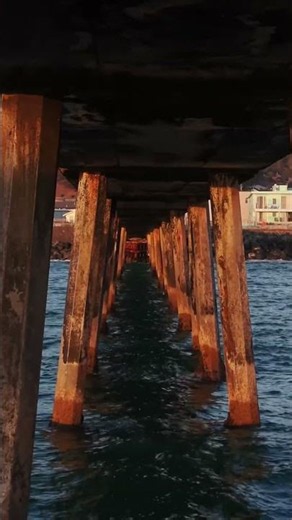 Under the Pacifica Pier ( exclusive Look via Drone) #drone