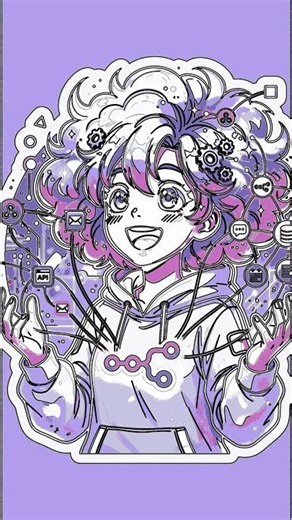 Draw a Cute Anime Tech Girl! Easy Step-by-Step for Beginners