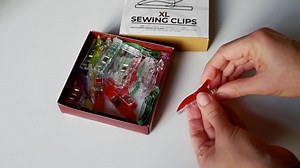 These XL clips are perfect for quilting, knitting, crocheting, crafting, general sewing, and much more!  They are great alternatives to pins, especially when working with thicker fabrics or to avoid pinholes in more delicate fabrics, vinyl, or leather.      Isn't it amazing?  Buy now at https://buff.ly/3wf0isN | Madam Sew | Facebook