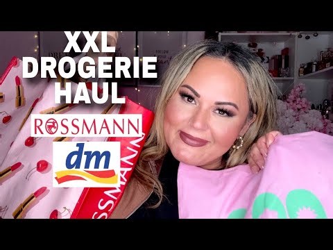 XXL Drugstore Haul ✨ ROSSMANN & dm Haul | Drugstore New Products | Drugstore Makeup | Household |...