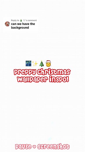 Preppy Christmas Wallpaper Ideas for Your Phone