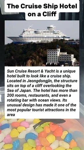 The Cruise Ship Hotel on a Cliff