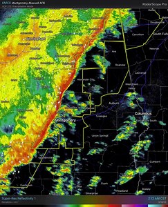 39K views · 64 reactions | 225AM Radar Update: The line of storms continues to down trees and power lines as it pushes into east Central AL. Please heed all warnings! | US National Weather Service Birmingham Alabama | Facebook