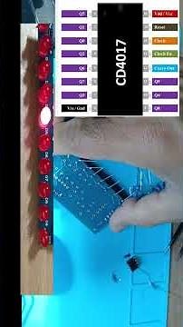 "DIY NE555 + CD4017 Flowing LED Light Kit | Learn Electronics Basics for Beginners & Kids!"