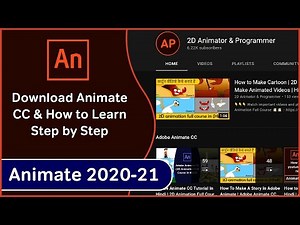 How to Download Adobe Animate CC | Learn Step by Step 2D Animation | How to Make a Cartoon in Hindi
