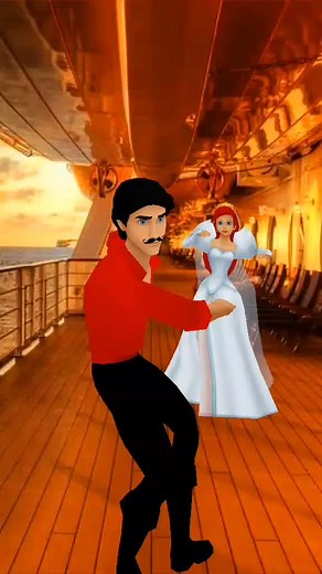 Colorful Animated Scenes with Dancing Characters