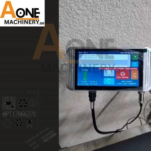 🖨️ Industrial Inkjet Printer for Date Coding & Batch Marking | UAE Looking for a reliable continuous inkjet printer in UAE? Our UV700 Industrial Inkjet Printer with Conveyor is perfect for: 📦 Carton box coding 🪵 Wood marking 📄 Paper & label printing 🔩 Metal surface marking Key Features: ⚡ Printing Speed: 60m/min ⚡ 300 DPI high-resolution output ⚡ 1-15 lines printing capability ⚡ 7-inch touchscreen display ⚡ Multi-language support ⚡ Print height: 2-150mm ✅ Print expiry dates, batch codes, lo