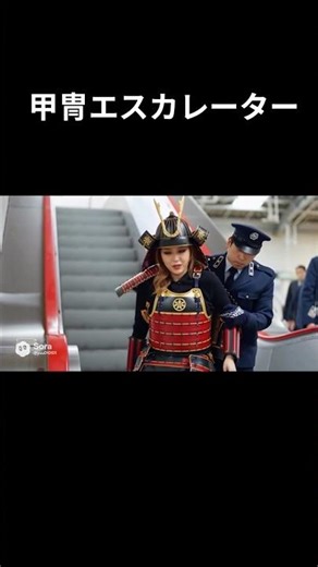 Armor Life "Trouble on the escalator!!" [sora2] #Gal