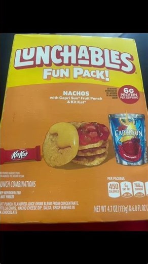 Lunchable fun pack