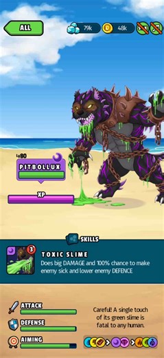 😱 How to win legendary Pitbollux! Dynamons World Underground castle 🔥 #DynamonsWorld #Shorts #RPG