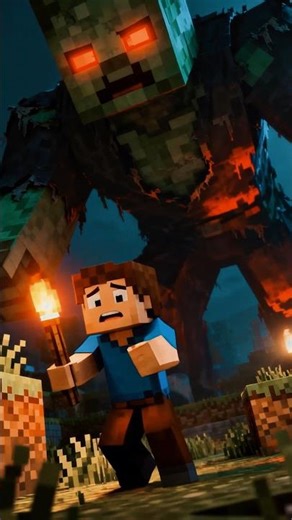 A Giant Zombie Minecraft #shorts #minecraft #animation