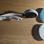 LFJ Lotion Applicator with Long Curved Handle for Back,Legs,Feet Self Application of Sunscreen, Sunless Self-Tanning, Skin Cream, Acne