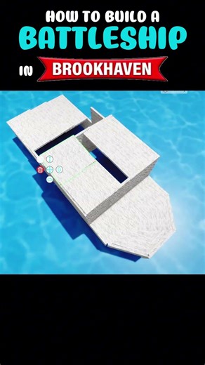 HOW TO BUILD A BATTLESHIP in BROOKHAVEN