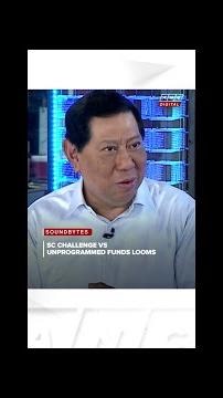 Erice to question constitutionality of 2026 unprogrammed appropriations before SC | ANC