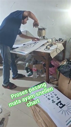 Jual Snellen Chart harga bersaing untuk desain mengikuti permintaan customer