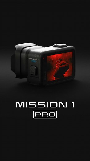 This is #GoProMISSION1 PRO 🎥 The only 8K60 camera with a 1-inch sensor. Our compact, cinema-grade camera features a proprietary GP3 processor and 50MP sensor that enable intelligent low-light capture, industry-leading frame rates and resolutions, and groundbreaking thermal performance. ✔️ 1-inch Quad-Bayer sensor with up to 14-stops of dynamic range at the sensor for low-light capture ✔️ Longest continuous runtimes most dependable thermal performance of any GoPro ever—over 5 hours in 1080p over