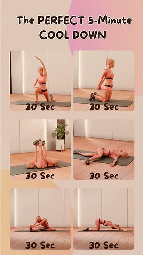 The Perfect 5 Minute Cool Down | Quick Stretch & Recovery Routine After Workout