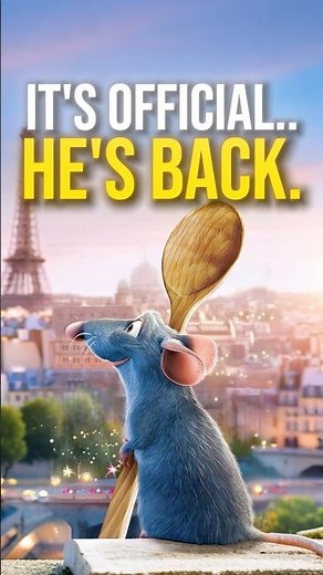 Remy is BACK.. 🤯 | Ratatouille 2 is Officially Happening