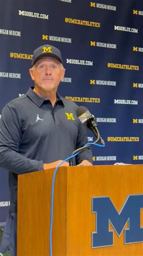 Michigan coach Kyle Whittingham breaks down Bryce Underwood's job status