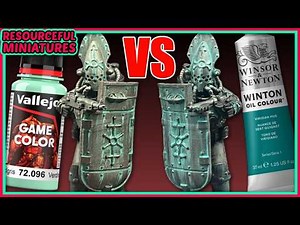 How to Paint Verdigris on Miniatures
