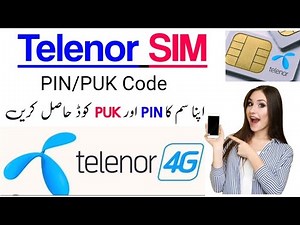 How to Find telenor sim PUK code | My telenor sim PUK code | PIN code | sim rejected problem