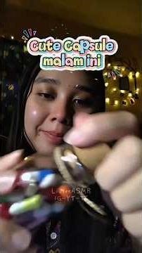 ASMR Cute Capsule 💊 for tonight 🌃🌙 Paper Crinkling 📄📃 #asmr #paper #papercrinkle