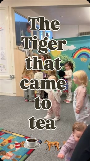 ✨ Come and join us tomorrow at Wild Mint Café, Appley Bridge for The Tiger Who Came to Tea! ☕️  10:15am – toast + babyccino included!  Big car park  Aquarium to explore ️ Cute shops to browse ✨ Halloween and Christmas decorations are up! It’s the perfect cosy morning for your little ones (and you!)  | Let's Pretend With Emma | Facebook
