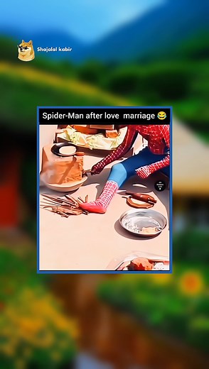 Spider-Man after love marriage! 😂 | Shajalal Kabir