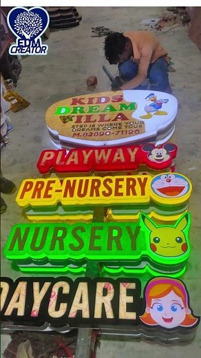 Reel That Builds Brands! Best Pylon Boards, LED Signage & Flex Printing by EDM Creator | Must Watch