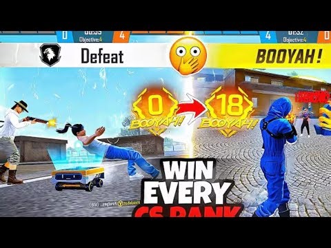 Garena free fire - CS Ranked Gameplay | free fire clash squad | Must Watch | Take And Gaming