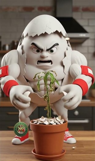 Eggshell Mat Feko! 😱 | Plants Ke Liye Magic Fertilizer | Gardening Hack #short