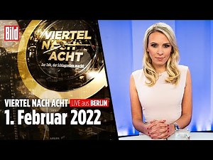 🔴 Viertel nach Acht – 1. Februar 2022 | u.a. mit Nena Schink, Filipp Piatov | LIVE REPLAY