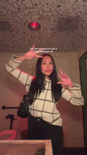 Me just two drinks in | bathroom